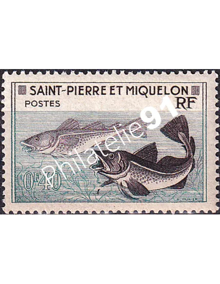 St-Pierre et Miquelon, n° 353, Timbres Colonies