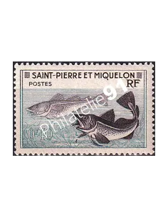 St-Pierre et Miquelon, n° 353 charnière, Timbres Colonies