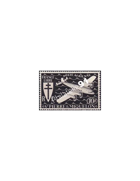 St-Pierre et Miquelon, PA n° 7 charnière, Timbres Colonies