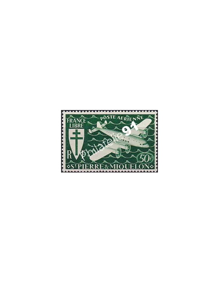 St-Pierre et Miquelon, PA n° 9, Timbres Colonies