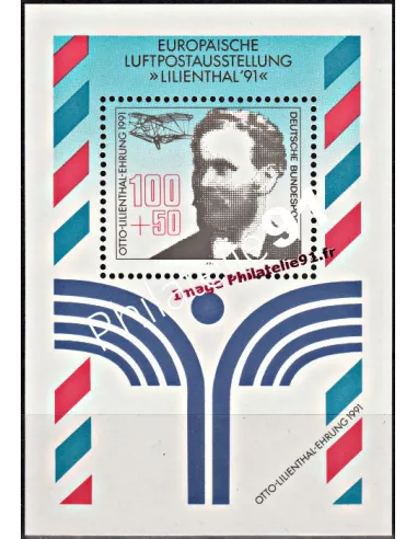 Timbres neufs d’Allemagne - RFA - BF n°  23.Thématique : AVION