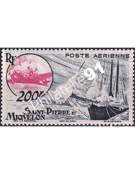 St-Pierre et Miquelon, PA n° 20, Timbres Colonies