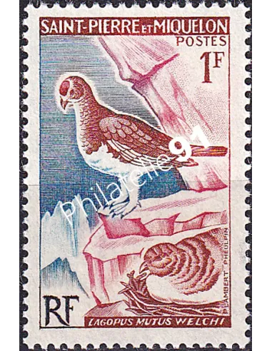 Saint-Pierre et Miquelon, n° 365 charnière, Collection timbre Dom Tom