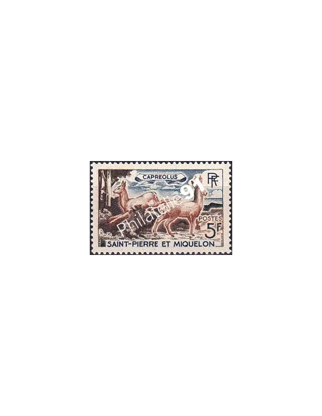 Saint-Pierre et Miquelon, n° 374, Collection timbre Dom Tom