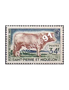 Saint-Pierre et Miquelon, n° 375 charnière, Collection timbre Dom Tom