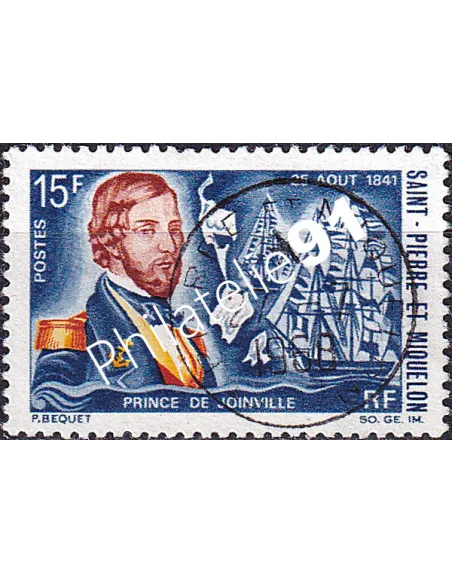Saint-Pierre et Miquelon, n° 382 oblitéré, Collection timbre Dom Tom
