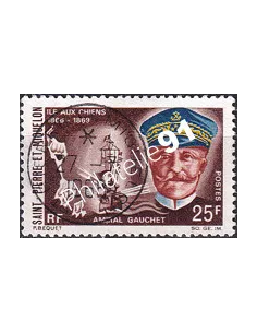 Saint-Pierre et Miquelon, n° 383 oblitéré, Collection timbre Dom Tom