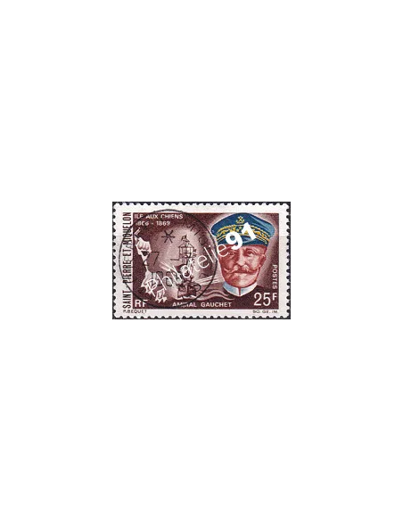 Saint-Pierre et Miquelon, n° 383 oblitéré, Collection timbre Dom Tom