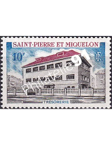 Saint-Pierre et Miquelon, n° 387, Collection timbre Dom Tom