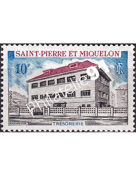 Saint-Pierre et Miquelon, n° 387, Collection timbre Dom Tom