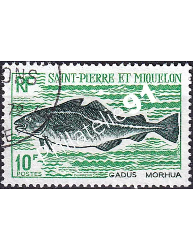 Saint-Pierre et Miquelon, n° 424 oblitéré, Collection timbre Dom Tom