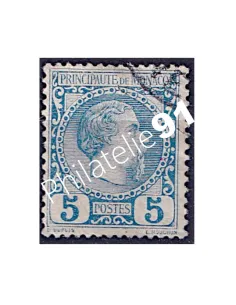 Monaco, n° 3 oblitéré, Collection timbres Monaco
