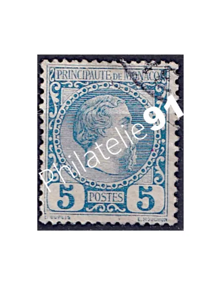 Monaco, n° 3 oblitéré, Collection timbres Monaco
