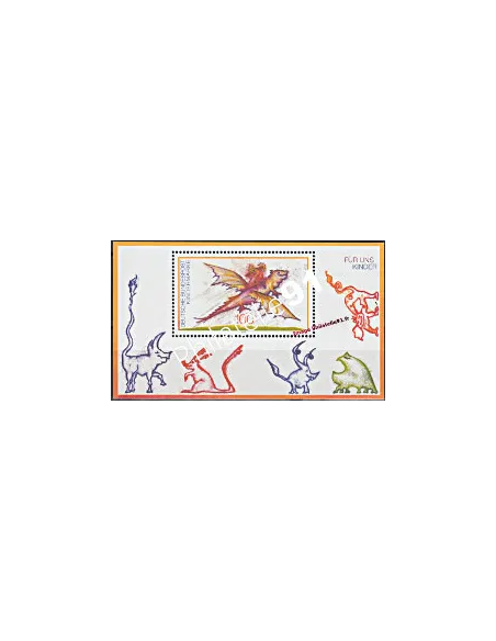 Timbres neufs d’Allemagne - RFA - BF n°  29.Thématique : dessins d'enfant