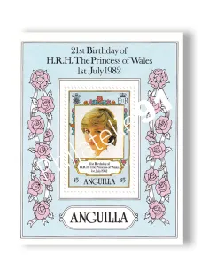 ANGUILLA, BF n° 43, collection timbres thématiques