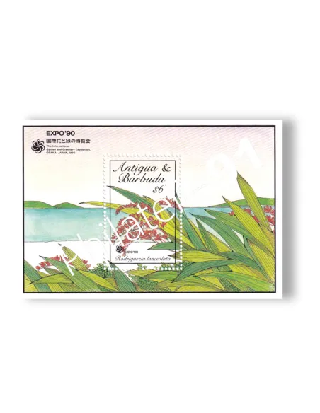 ANTIGUA, BF n° 178, collection timbres thématiques