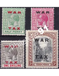 Bahamas, n° 66 à 69, collection timbres thématiques