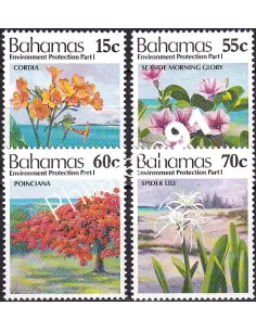 Bahamas, n° 799 à 802, collection timbres thématiques