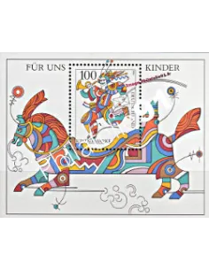 Timbres neufs d’Allemagne - RFA - BF n°  34.Thématique :  Enfance