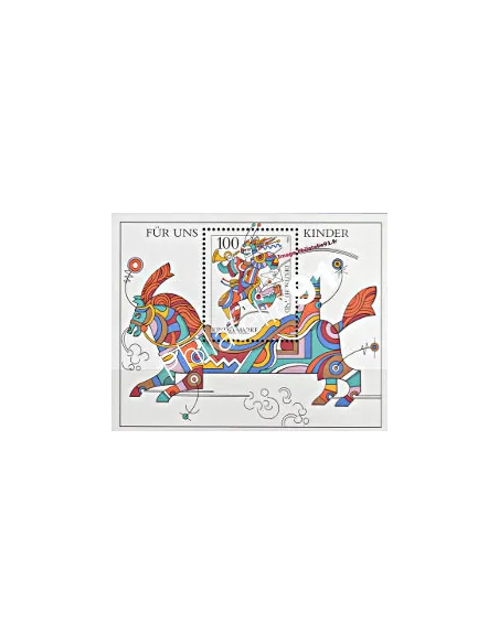 Timbres neufs d’Allemagne - RFA - BF n°  34.Thématique :  Enfance