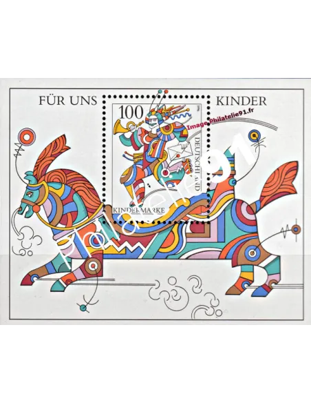 Timbres neufs d’Allemagne - RFA - BF n°  34.Thématique :  Enfance