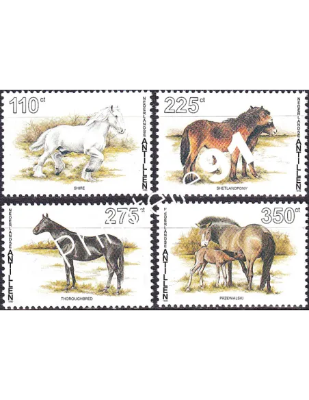 Antilles Néelandaises, n° 1048 à 1051, collection timbres thématiques