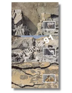 LIECHTENSTEIN - Lot de 3 cartes maximum - Minéraux, Timbres Europe