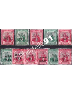 Trinité, n° 90 à 100, collection timbres thématiques