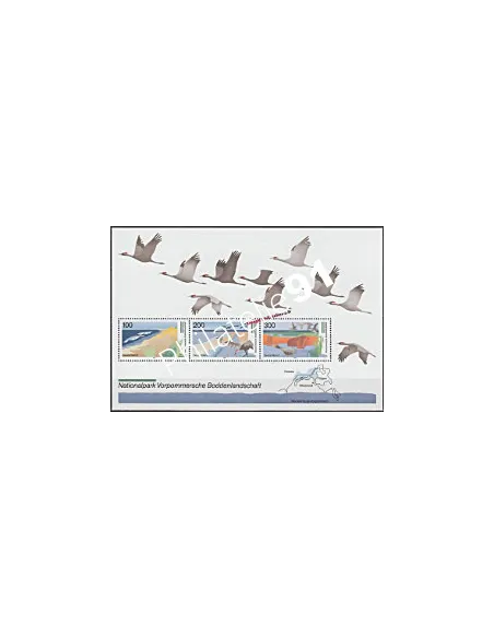 Timbres neufs d’Allemagne - RFA - BF n°  35.Thématique :  Oiseaux