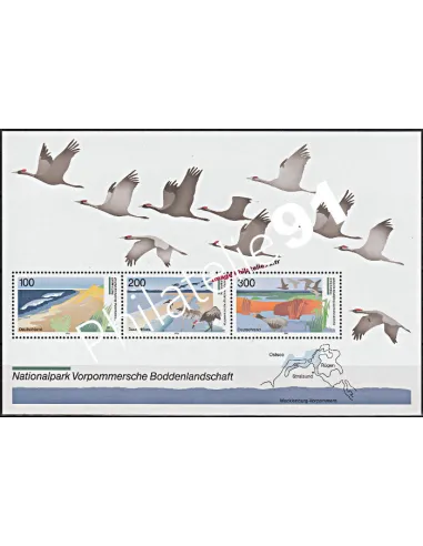 Timbres neufs d’Allemagne - RFA - BF n°  35.Thématique :  Oiseaux