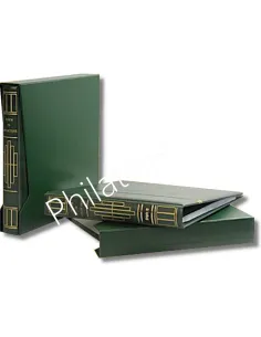 Reliure + Etui AV - Vert-Cèdre et or - Réf. AV 6902 - 6903