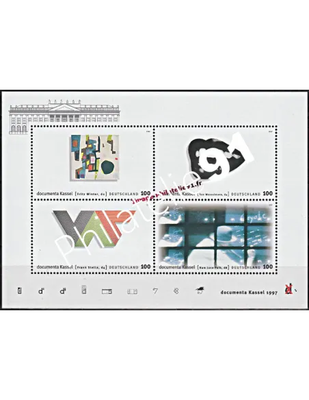 Timbres neufs d’Allemagne - RFA - BF n°  38.Thématique :  Art