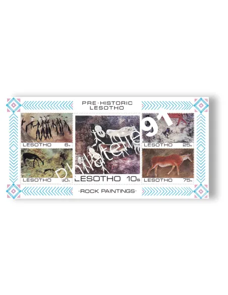 Lesotho, BF n° 17, collection timbres thématiques