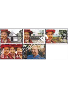 Océan Indien britannique, n° 118 à 122, collection timbres thématiques