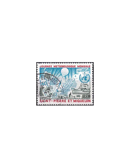 St-Pierre et Miquelon, n° 433 oblitéré, Collection Timbres Dom-Tom