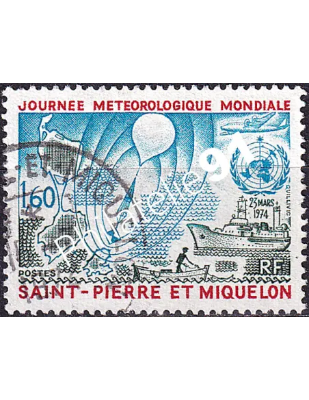 St-Pierre et Miquelon, n° 433 oblitéré, Collection Timbres Dom-Tom