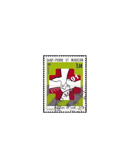 St-Pierre et Miquelon, n° 436 oblitéré, Collection Timbres Dom-Tom