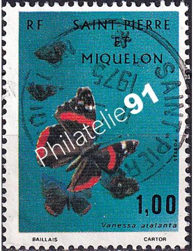 St-Pierre et Miquelon, n° 441 oblitéré, Collection Timbres Dom-Tom