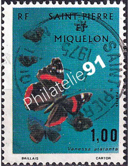 St-Pierre et Miquelon, n° 441 oblitéré, Collection Timbres Dom-Tom