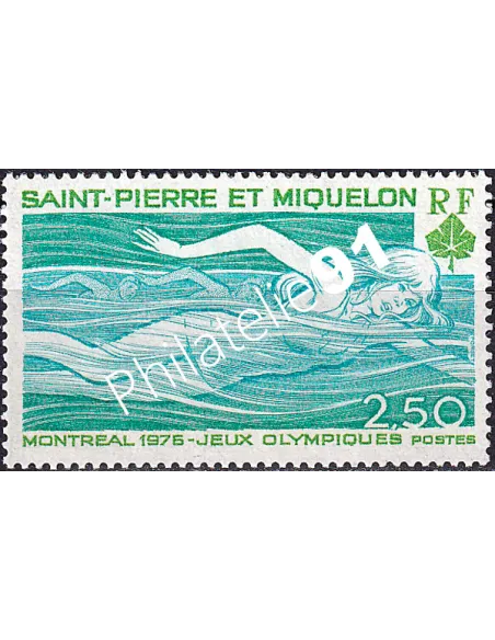 St-Pierre et Miquelon, n° 451, Collection Timbres Dom-Tom
