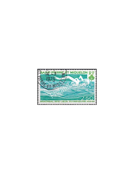 St-Pierre et Miquelon, n° 451 oblitéré, Collection Timbres Dom-Tom