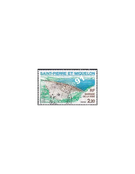 St-Pierre et Miquelon, n° 452 oblitéré, Collection Timbres Dom-Tom