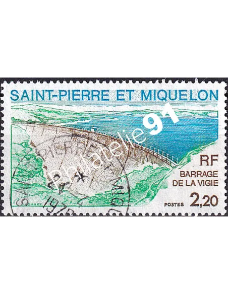 St-Pierre et Miquelon, n° 452 oblitéré, Collection Timbres Dom-Tom