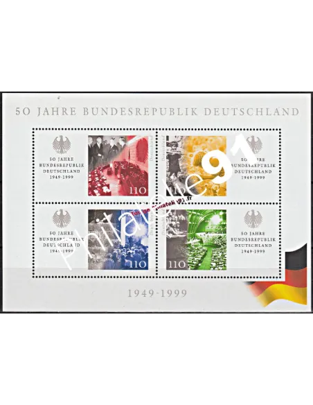 Timbres neufs d’Allemagne - RFA - BF n°  48.