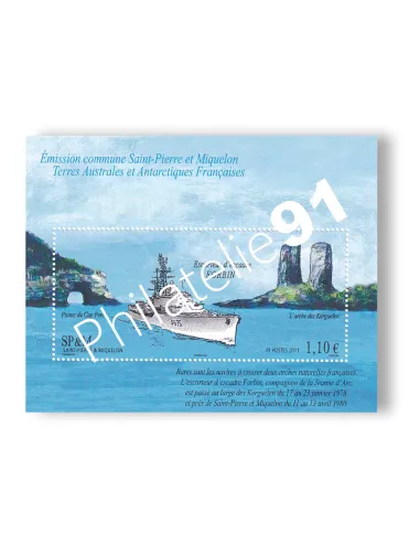 Saint-Pierre et Miquelon, BF n° 19, timbres Dom-Tom