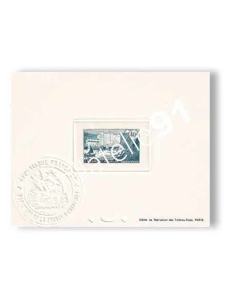 St-Pierre & Miquelon, Épreuve de luxe, n° 351, timbres colonies