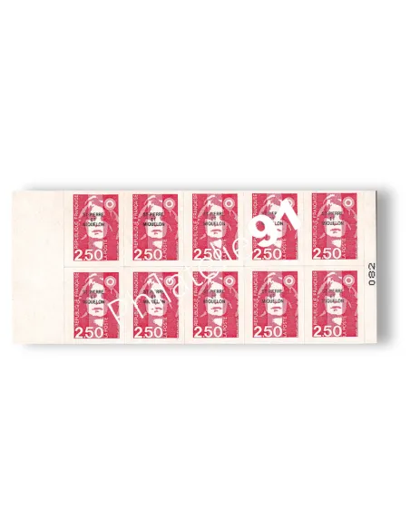 St-Pierre et Miquelon, Carnet n° C557, timbres Dom-Tom