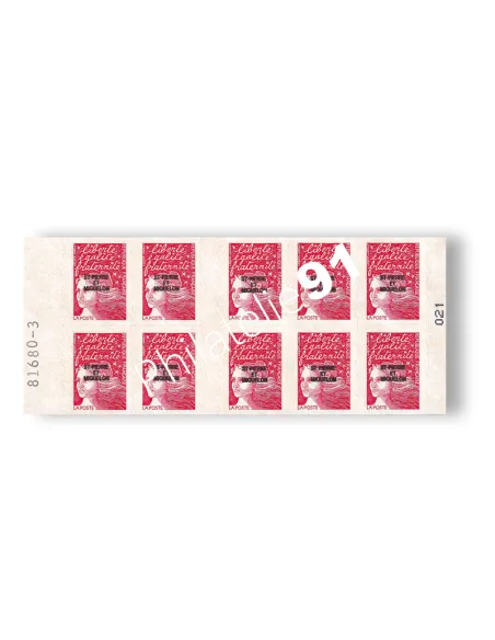 St-Pierre et Miquelon, Carnet n° C675, timbres Dom-Tom