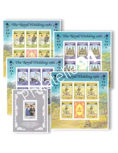 Kenya, n° 195 à 198 en 4 feuilles + BF n° 15,  timbres thématiques