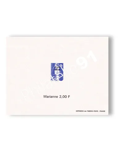 St-Pierre & Miquelon, Épreuve de luxe, n° 605, timbres Dom-Tom